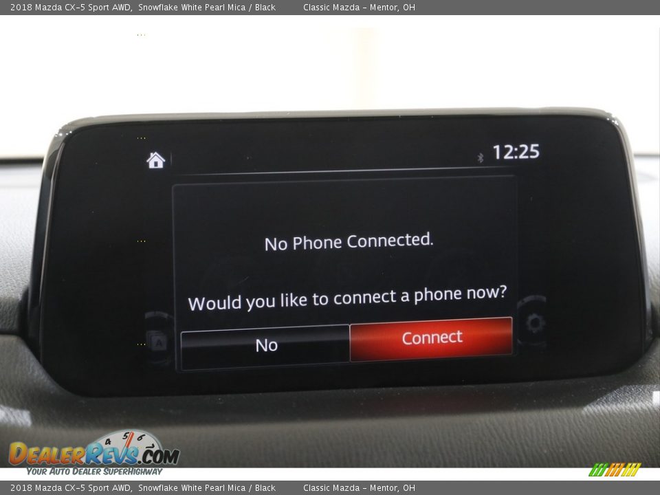 2018 Mazda CX-5 Sport AWD Snowflake White Pearl Mica / Black Photo #11
