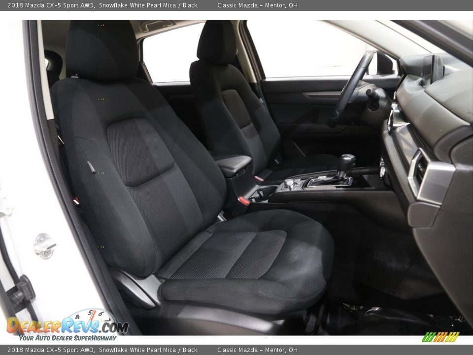 2018 Mazda CX-5 Sport AWD Snowflake White Pearl Mica / Black Photo #13