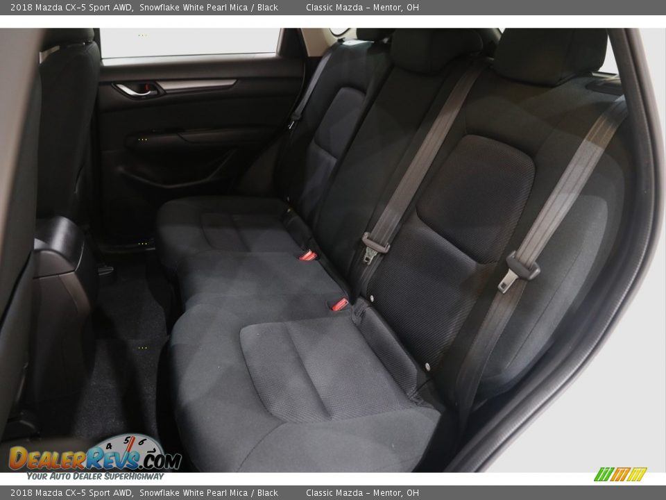 2018 Mazda CX-5 Sport AWD Snowflake White Pearl Mica / Black Photo #15