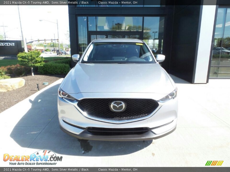 2021 Mazda CX-5 Touring AWD Sonic Silver Metallic / Black Photo #2