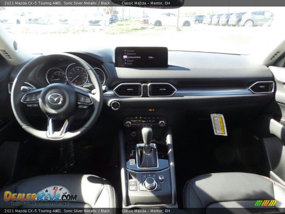 2021 Mazda CX-5 Touring AWD Sonic Silver Metallic / Black Photo #3