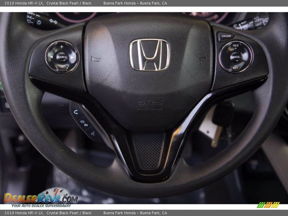 2019 Honda HR-V LX Crystal Black Pearl / Black Photo #15