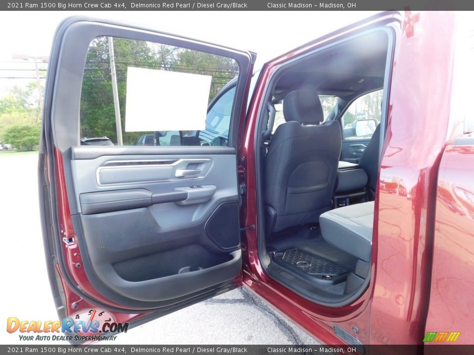 2021 Ram 1500 Big Horn Crew Cab 4x4 Delmonico Red Pearl / Diesel Gray/Black Photo #6