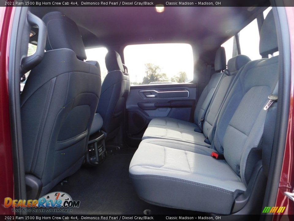 2021 Ram 1500 Big Horn Crew Cab 4x4 Delmonico Red Pearl / Diesel Gray/Black Photo #7