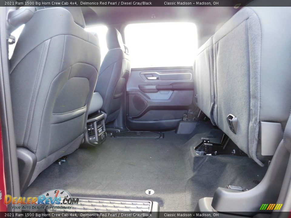 2021 Ram 1500 Big Horn Crew Cab 4x4 Delmonico Red Pearl / Diesel Gray/Black Photo #10