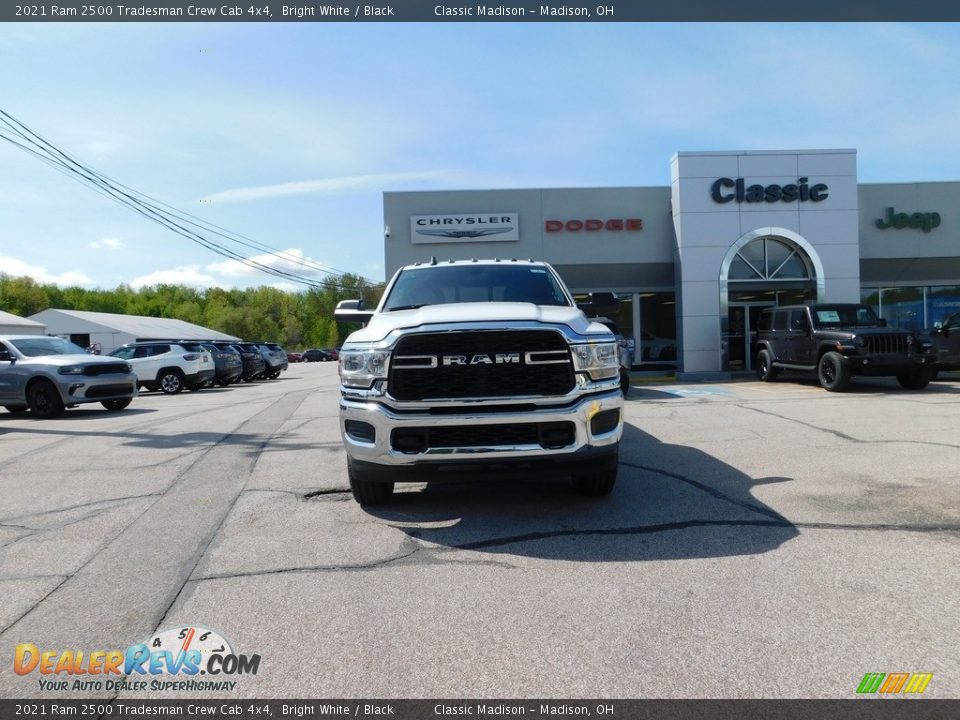 2021 Ram 2500 Tradesman Crew Cab 4x4 Bright White / Black Photo #2