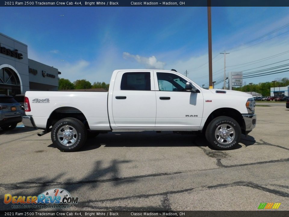 2021 Ram 2500 Tradesman Crew Cab 4x4 Bright White / Black Photo #3