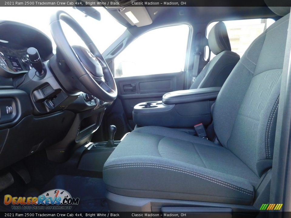 2021 Ram 2500 Tradesman Crew Cab 4x4 Bright White / Black Photo #9