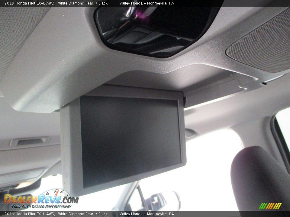 2019 Honda Pilot EX-L AWD White Diamond Pearl / Black Photo #13