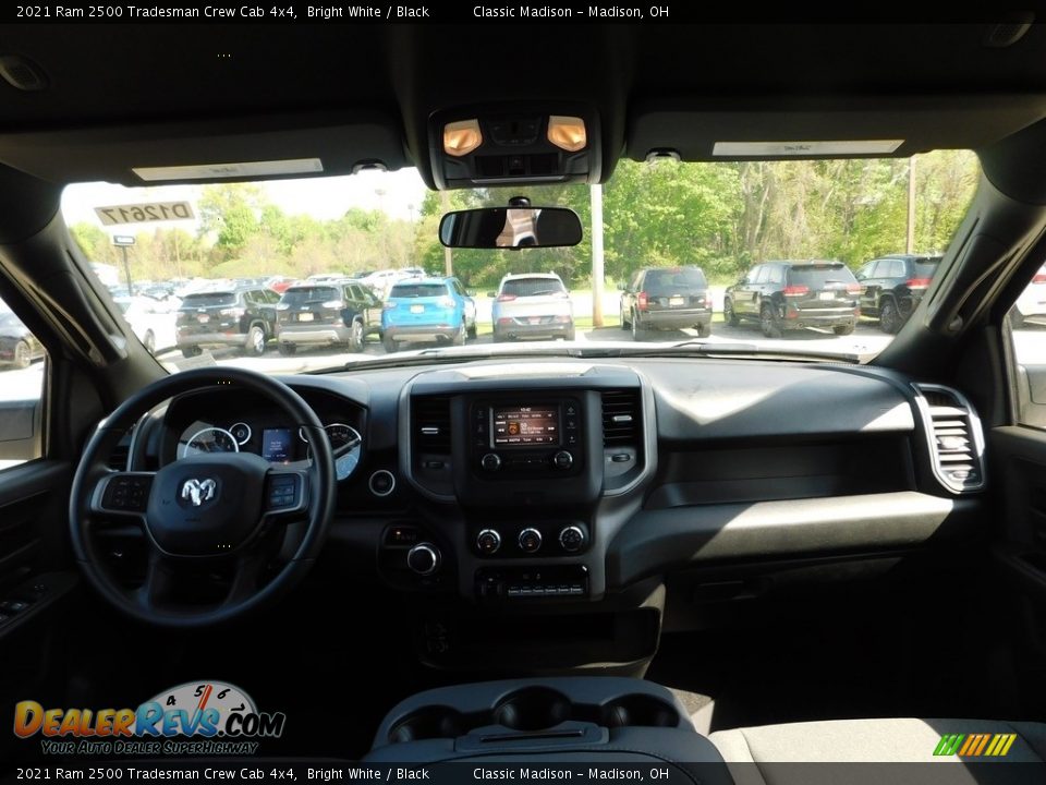 2021 Ram 2500 Tradesman Crew Cab 4x4 Bright White / Black Photo #10