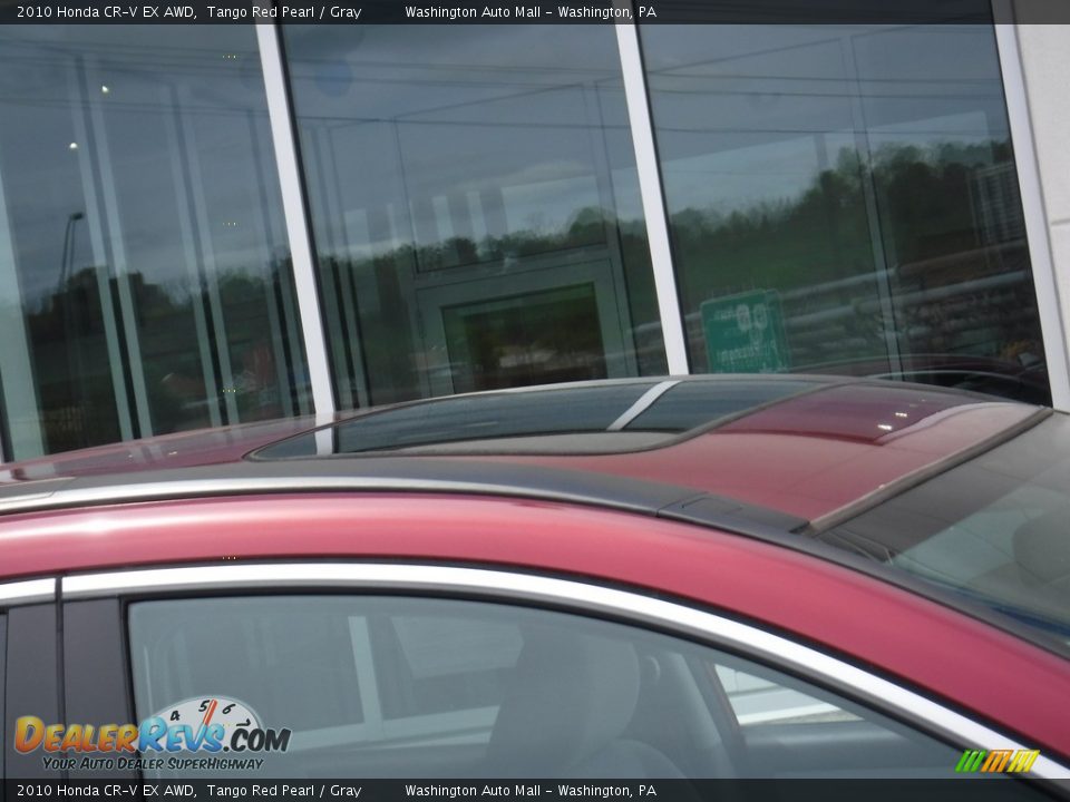 2010 Honda CR-V EX AWD Tango Red Pearl / Gray Photo #3