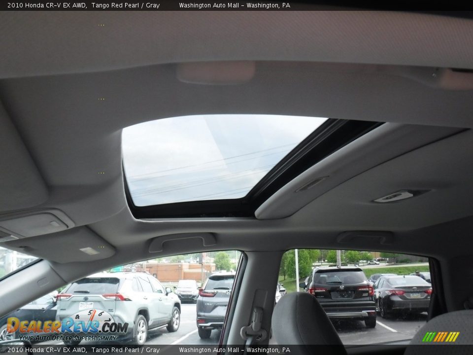 2010 Honda CR-V EX AWD Tango Red Pearl / Gray Photo #11