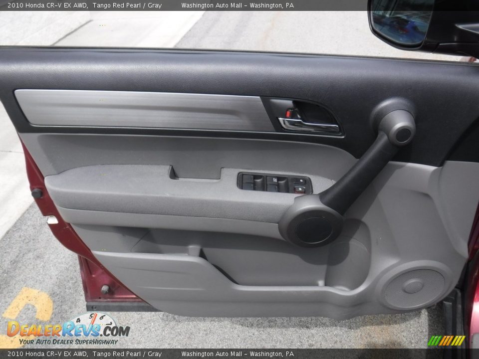 2010 Honda CR-V EX AWD Tango Red Pearl / Gray Photo #13