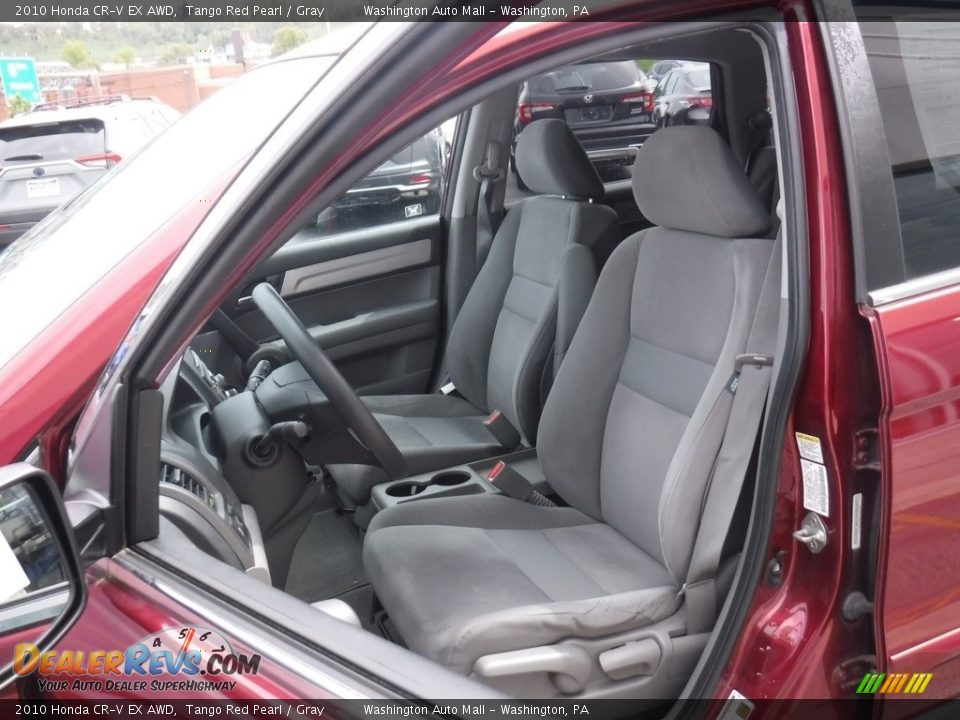 2010 Honda CR-V EX AWD Tango Red Pearl / Gray Photo #14