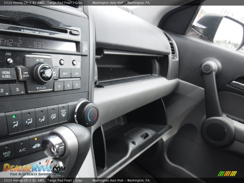 2010 Honda CR-V EX AWD Tango Red Pearl / Gray Photo #17
