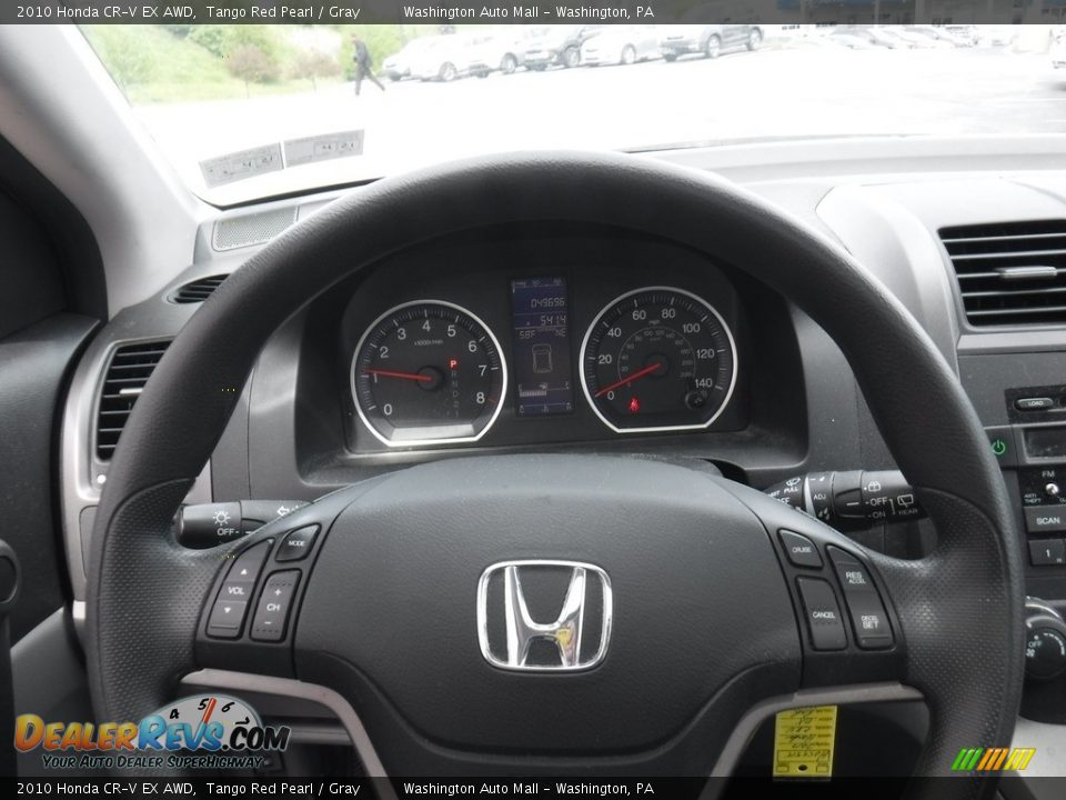 2010 Honda CR-V EX AWD Tango Red Pearl / Gray Photo #18