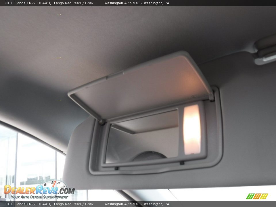 2010 Honda CR-V EX AWD Tango Red Pearl / Gray Photo #21
