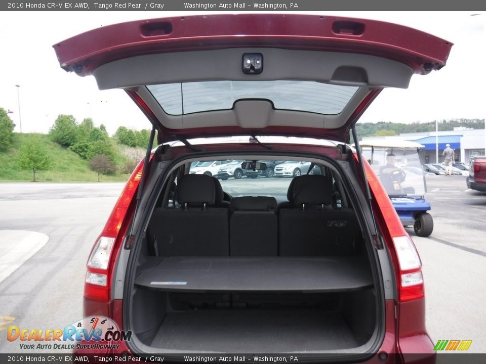 2010 Honda CR-V EX AWD Tango Red Pearl / Gray Photo #25