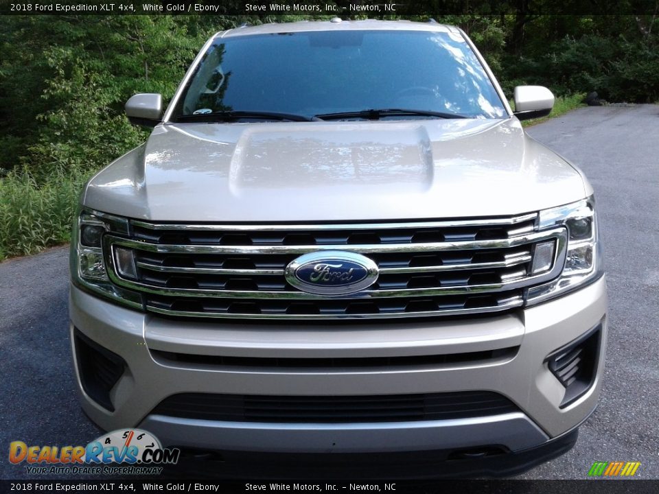 2018 Ford Expedition XLT 4x4 White Gold / Ebony Photo #4