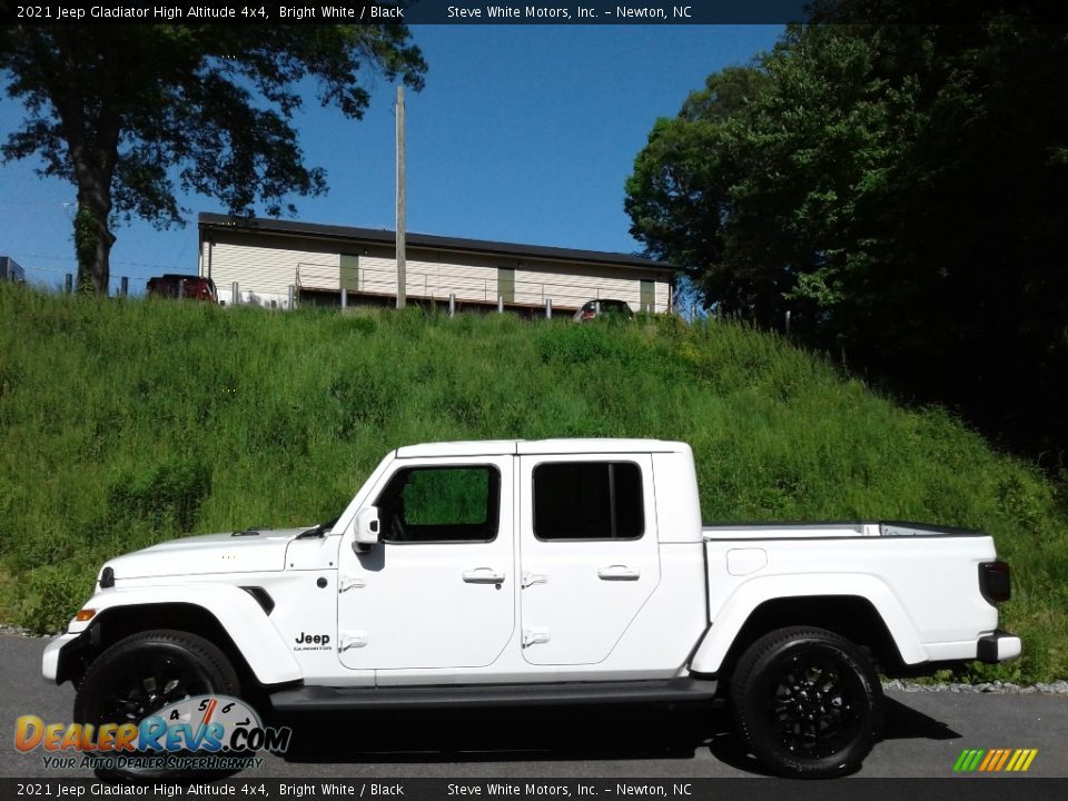 2021 Jeep Gladiator High Altitude 4x4 Bright White / Black Photo #1