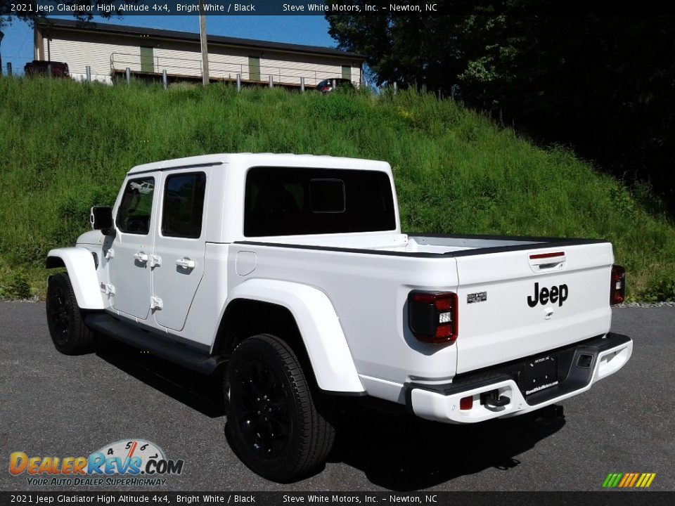 2021 Jeep Gladiator High Altitude 4x4 Bright White / Black Photo #9