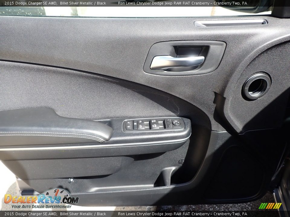 2015 Dodge Charger SE AWD Billet Silver Metallic / Black Photo #15