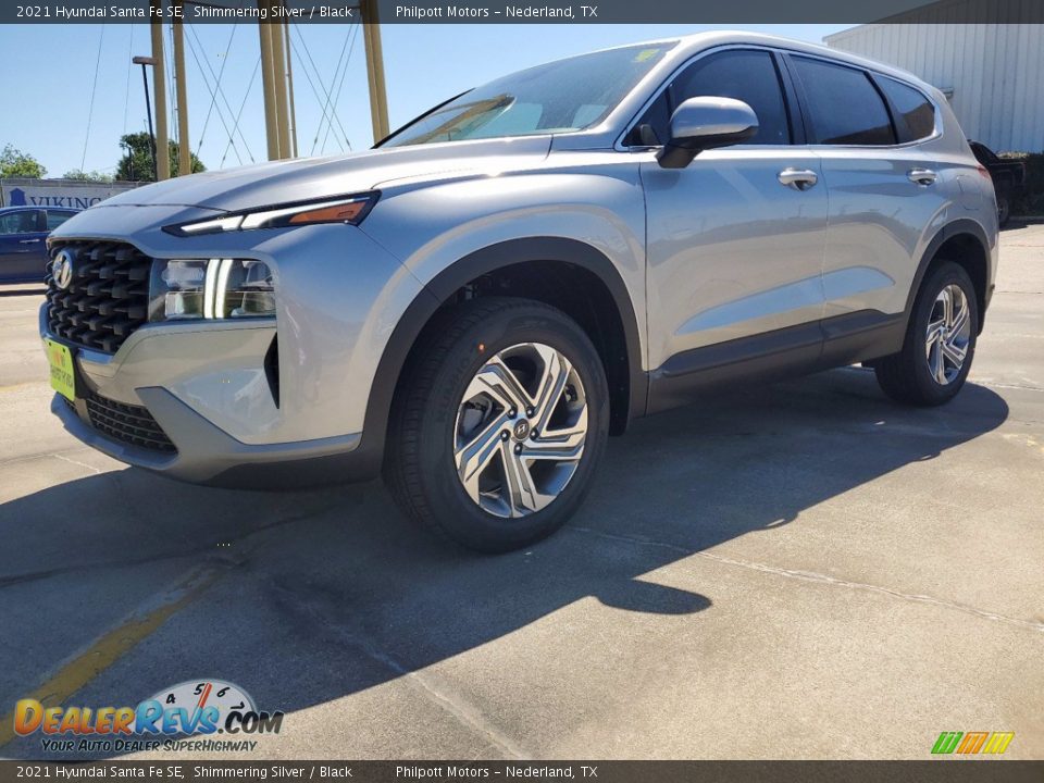 2021 Hyundai Santa Fe SE Shimmering Silver / Black Photo #2