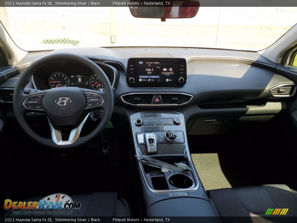 2021 Hyundai Santa Fe SE Shimmering Silver / Black Photo #5