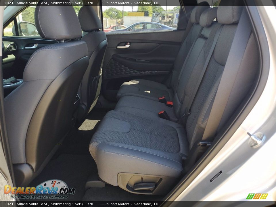 2021 Hyundai Santa Fe SE Shimmering Silver / Black Photo #6