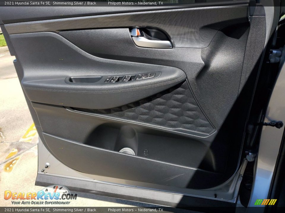 2021 Hyundai Santa Fe SE Shimmering Silver / Black Photo #13