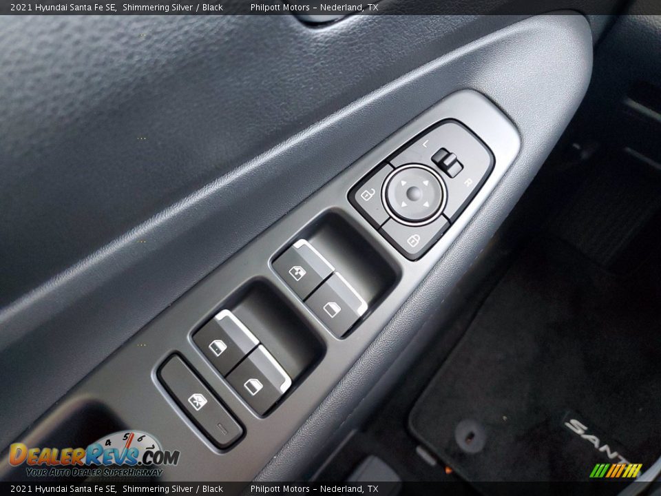2021 Hyundai Santa Fe SE Shimmering Silver / Black Photo #14