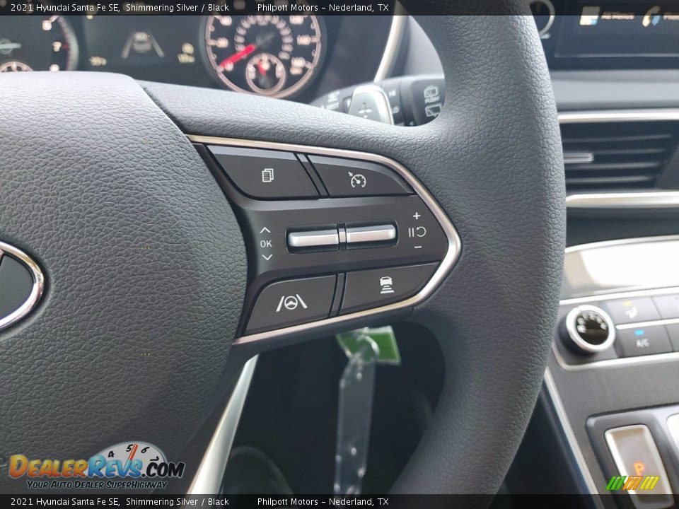2021 Hyundai Santa Fe SE Shimmering Silver / Black Photo #17