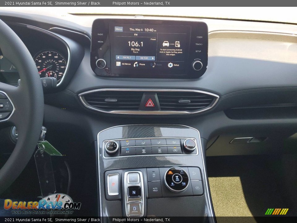 2021 Hyundai Santa Fe SE Shimmering Silver / Black Photo #18