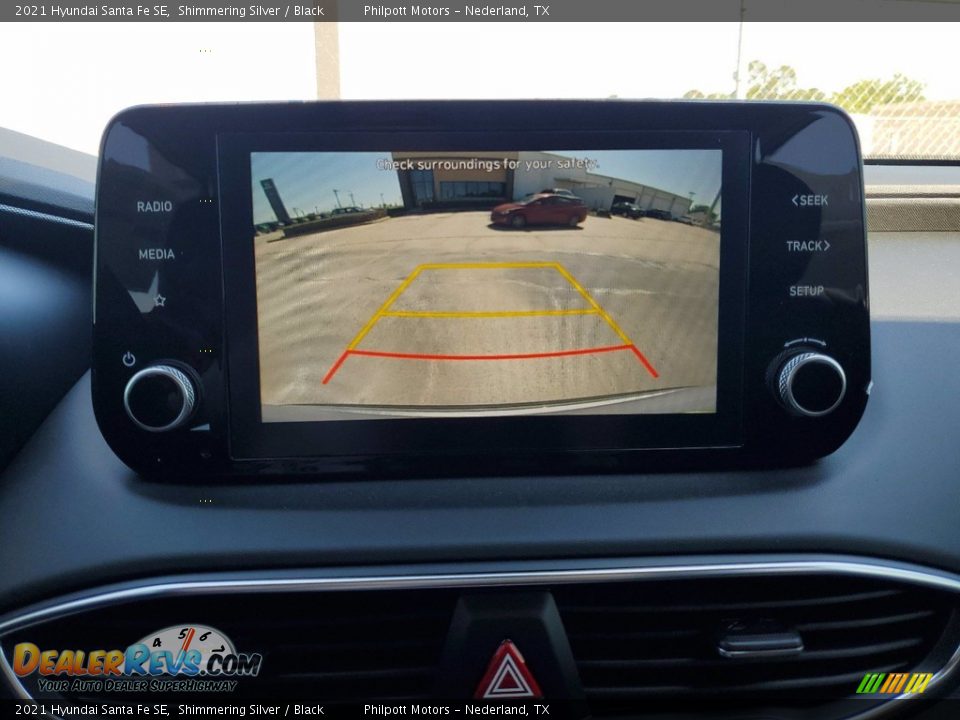 2021 Hyundai Santa Fe SE Shimmering Silver / Black Photo #20