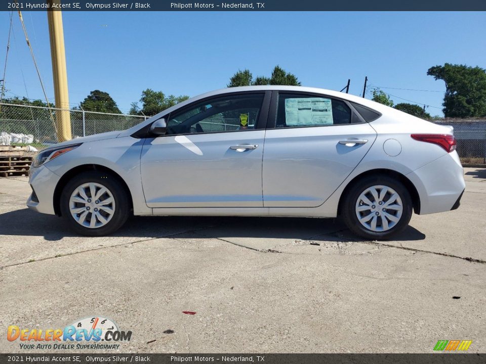 2021 Hyundai Accent SE Olympus Silver / Black Photo #7