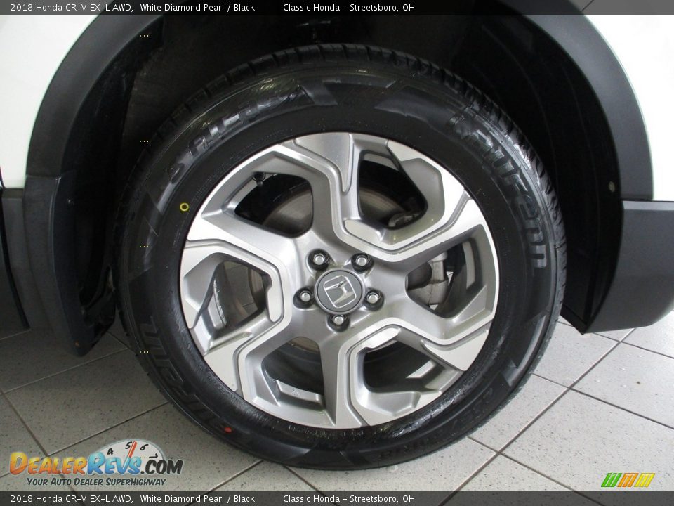 2018 Honda CR-V EX-L AWD White Diamond Pearl / Black Photo #5