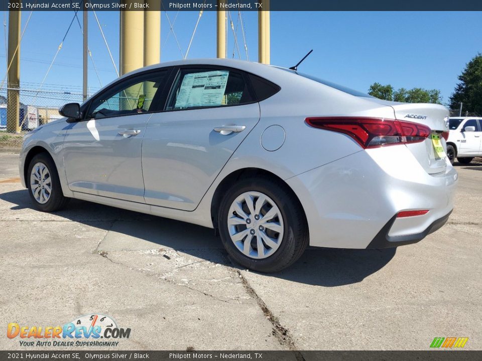 2021 Hyundai Accent SE Olympus Silver / Black Photo #11