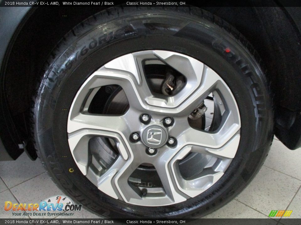 2018 Honda CR-V EX-L AWD White Diamond Pearl / Black Photo #10