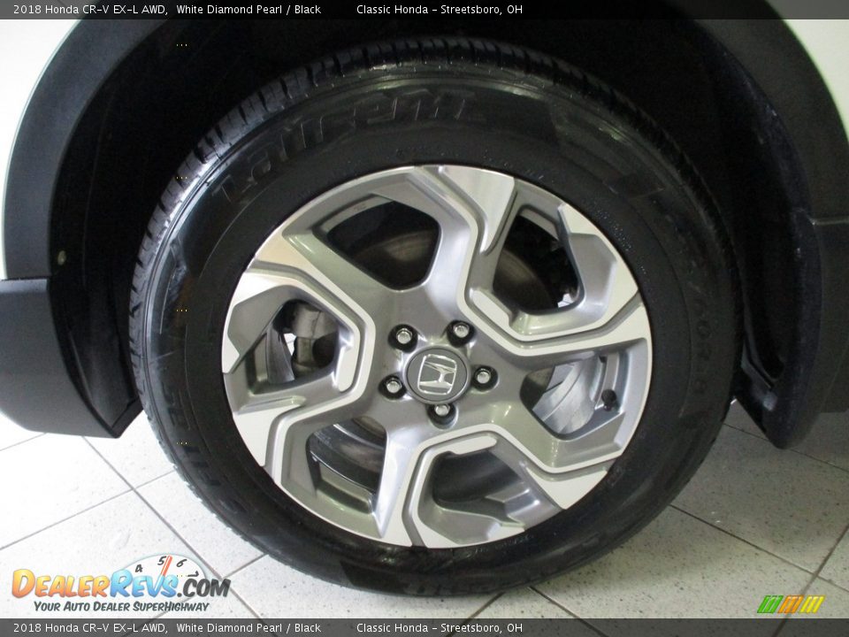 2018 Honda CR-V EX-L AWD White Diamond Pearl / Black Photo #11