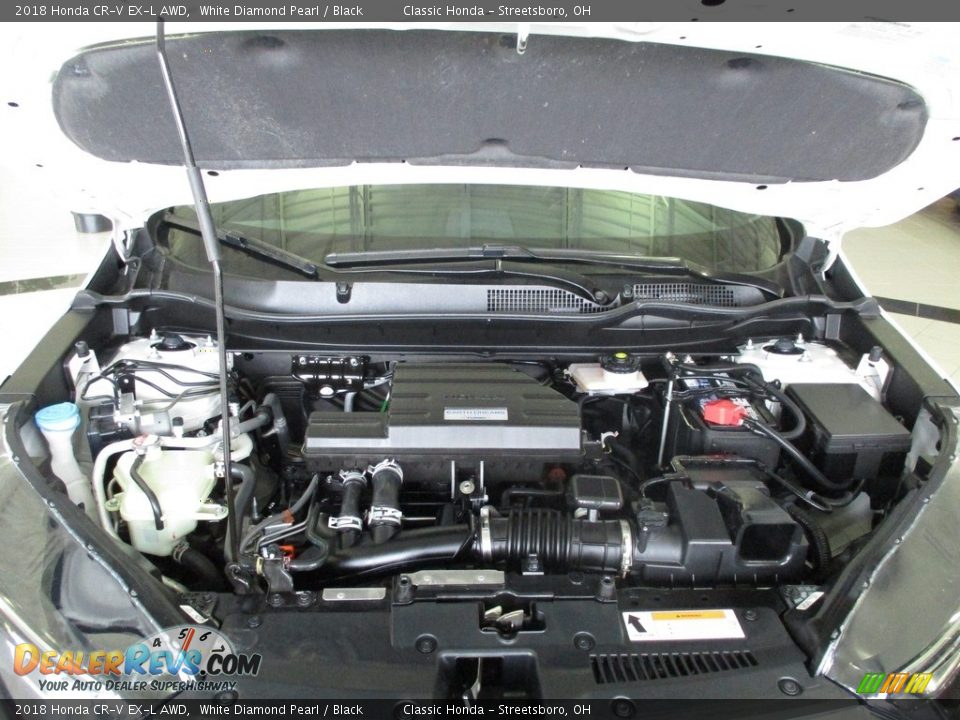 2018 Honda CR-V EX-L AWD White Diamond Pearl / Black Photo #12