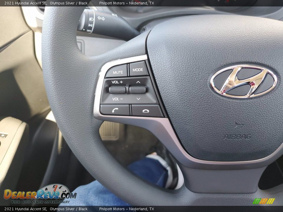 2021 Hyundai Accent SE Olympus Silver / Black Photo #16