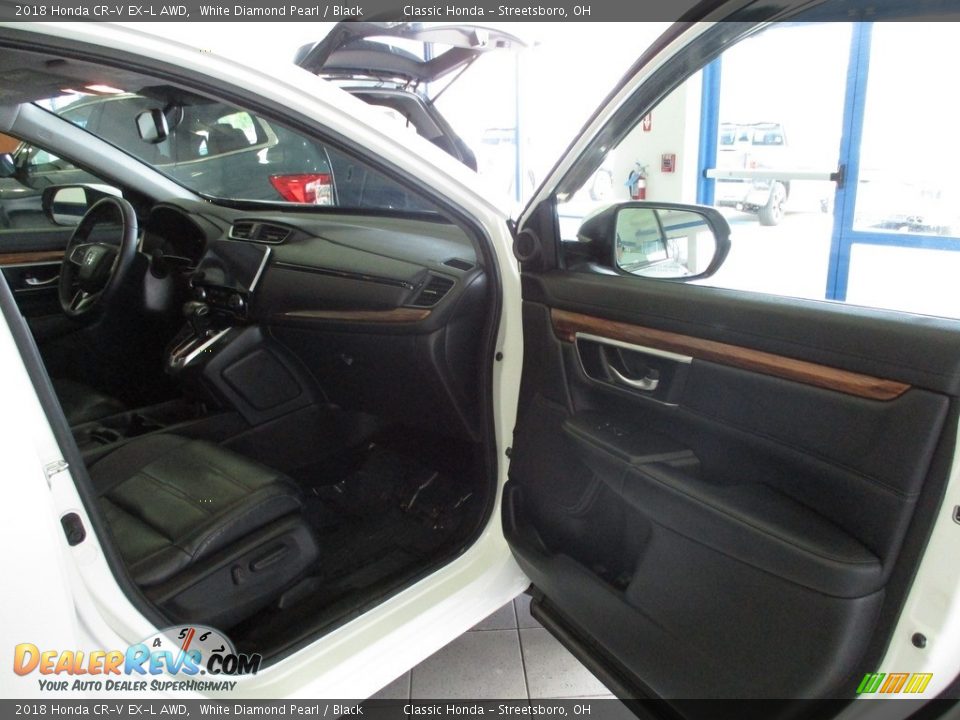 2018 Honda CR-V EX-L AWD White Diamond Pearl / Black Photo #19