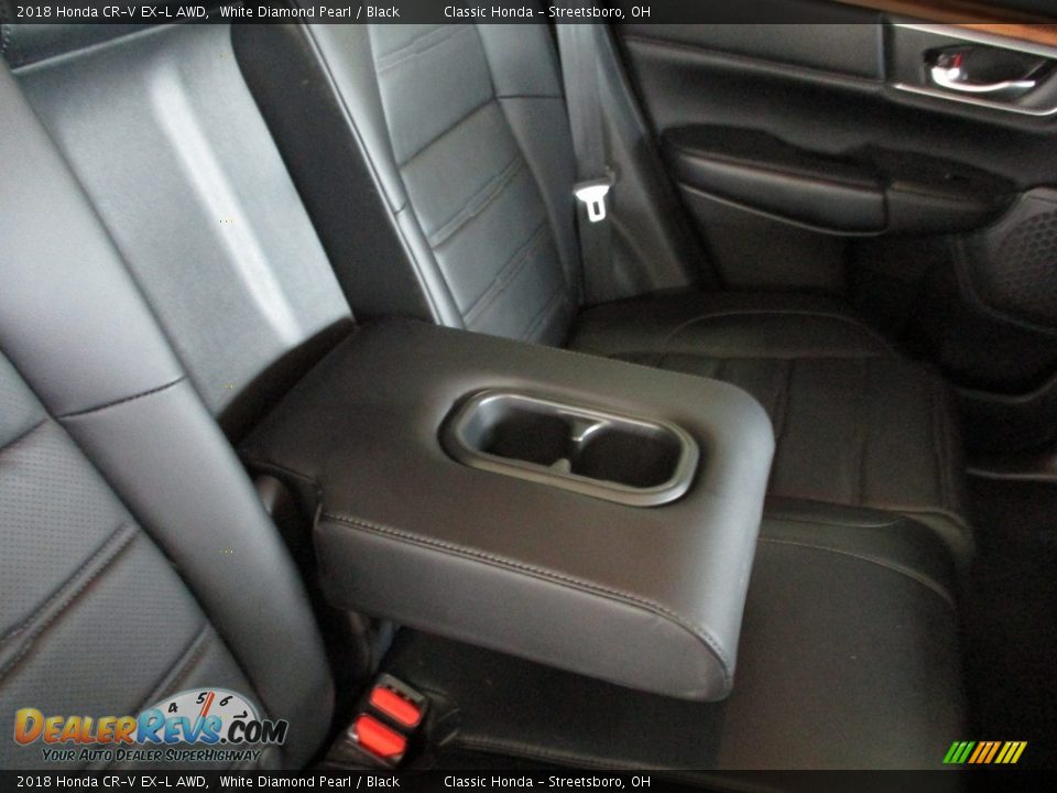 2018 Honda CR-V EX-L AWD White Diamond Pearl / Black Photo #24