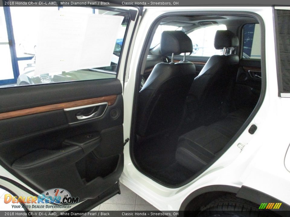 2018 Honda CR-V EX-L AWD White Diamond Pearl / Black Photo #25