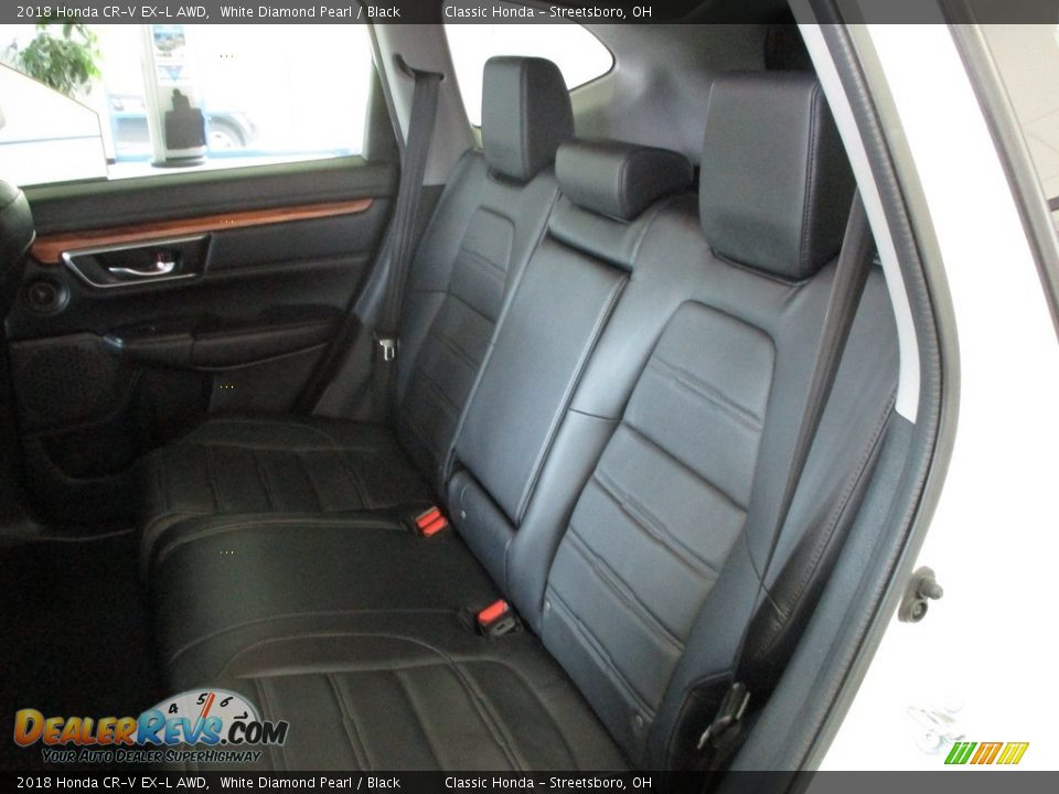 2018 Honda CR-V EX-L AWD White Diamond Pearl / Black Photo #27
