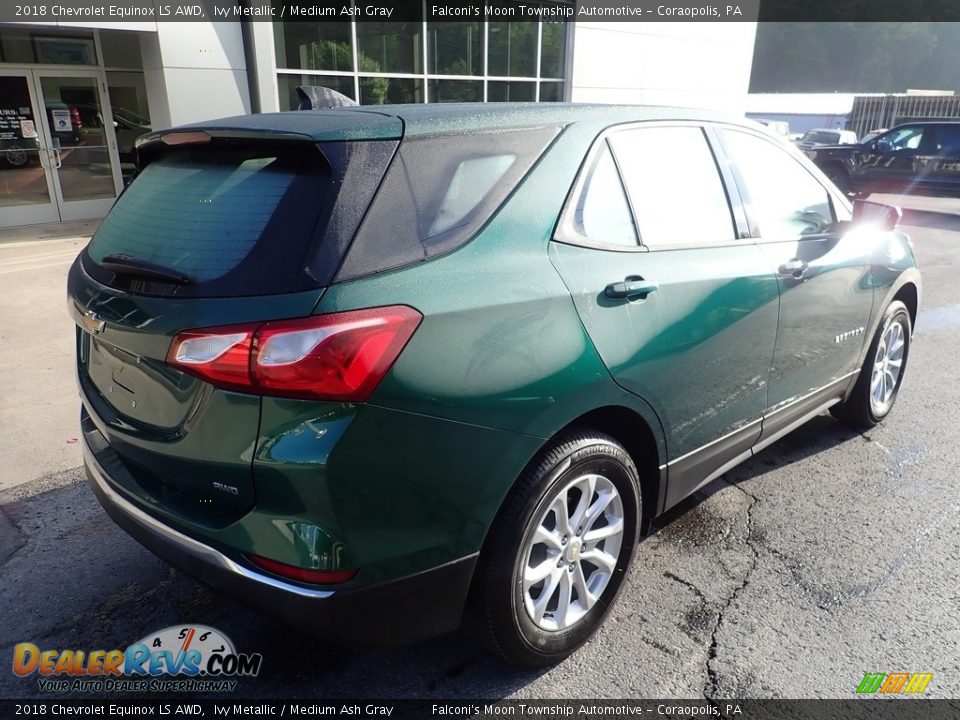 2018 Chevrolet Equinox LS AWD Ivy Metallic / Medium Ash Gray Photo #2