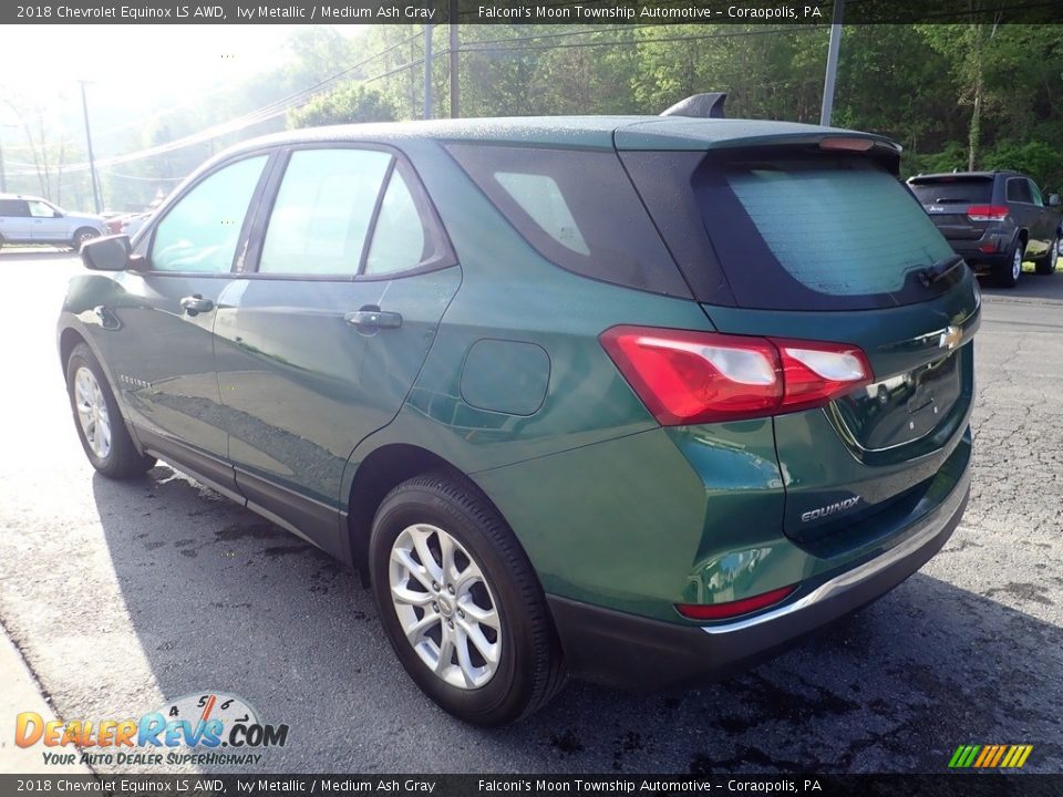 2018 Chevrolet Equinox LS AWD Ivy Metallic / Medium Ash Gray Photo #5