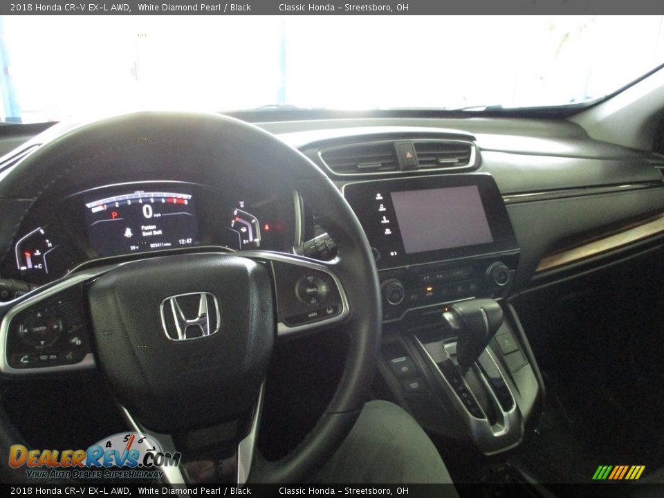 2018 Honda CR-V EX-L AWD White Diamond Pearl / Black Photo #32