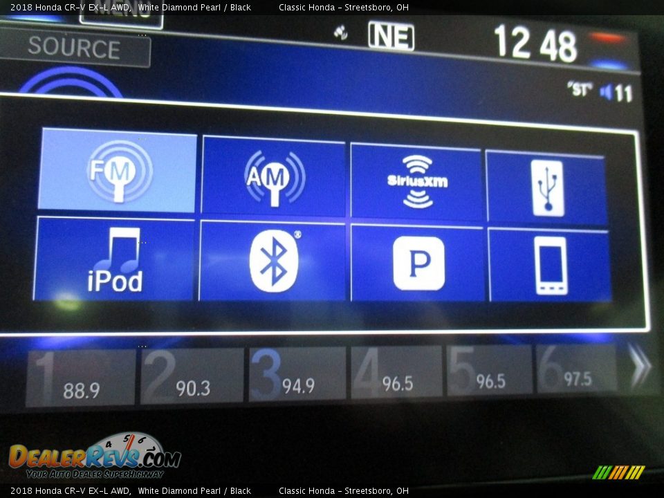 2018 Honda CR-V EX-L AWD White Diamond Pearl / Black Photo #34