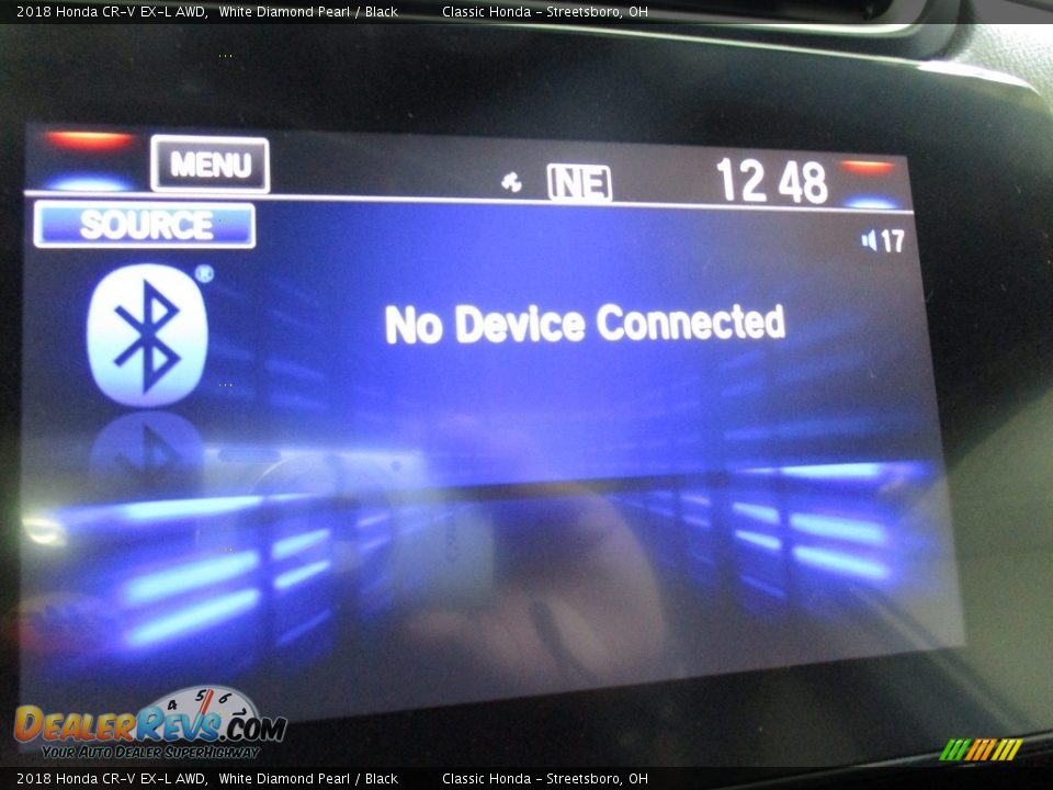 2018 Honda CR-V EX-L AWD White Diamond Pearl / Black Photo #36